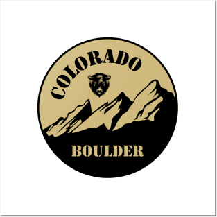 Colorado Boulder Posters and Art